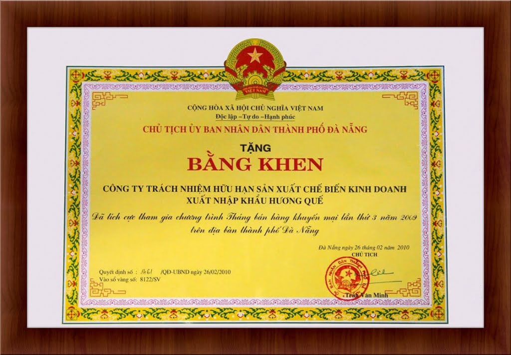 bang-khen-tham-gia-chuong-trinh-thang-ban-hang-khuyen-mai-2009