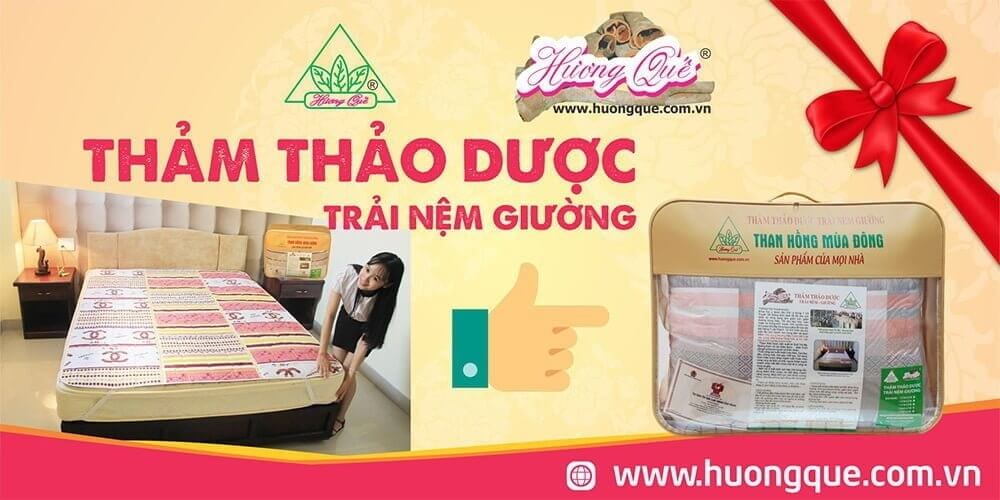 Thảo dược trải đệm giường Hương Quế