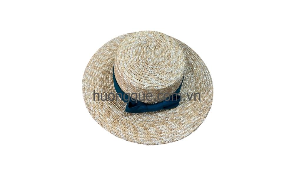 Mũ cói nữ MC9-H4 – Fedora vành nhỏ unisex thời trang đi biển - Image 55