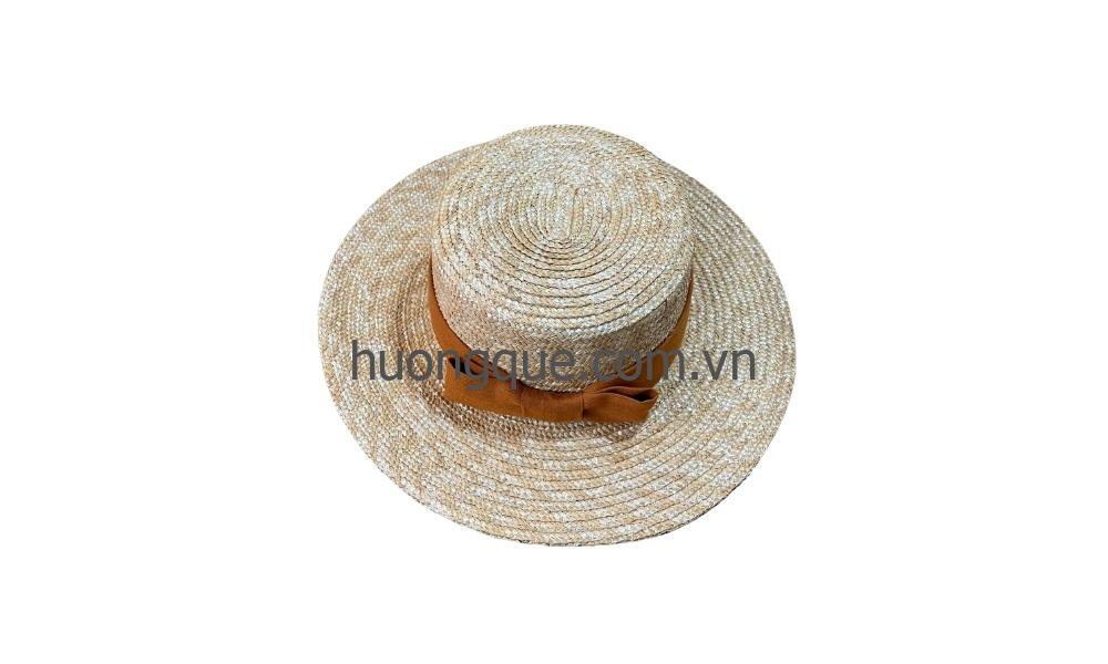Mũ cói nữ MC9-H4 – Fedora vành nhỏ unisex thời trang đi biển - Image 62