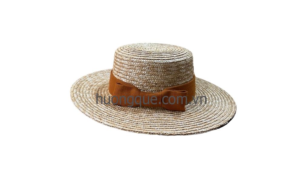 Mũ cói nữ MC9-H4 – Fedora vành nhỏ unisex thời trang đi biển - Image 63