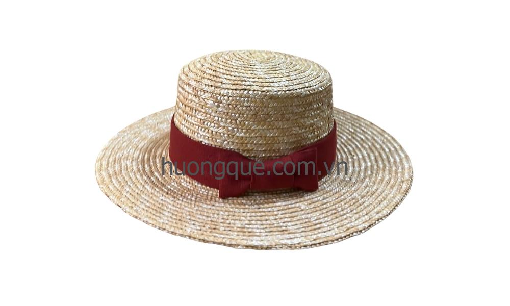 Mũ cói nữ MC9-H4 – Fedora vành nhỏ unisex thời trang đi biển - Image 61