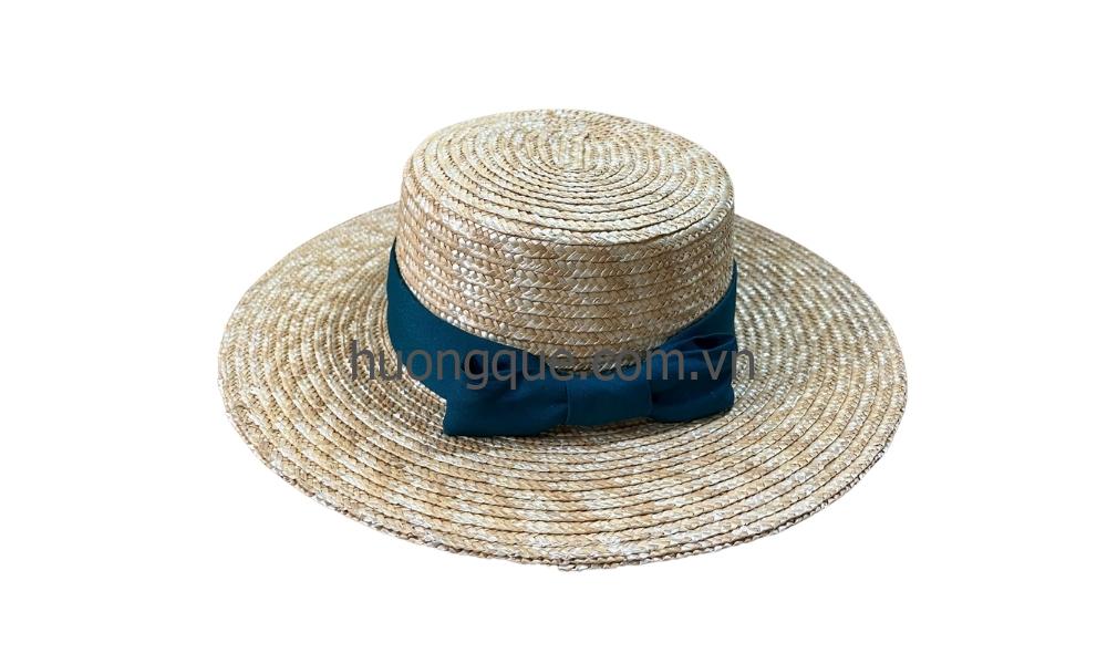 Mũ cói nữ MC9-H4 – Fedora vành nhỏ unisex thời trang đi biển - Image 58