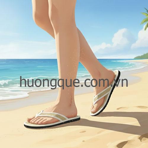 Dép cỏ bàng viền trắng Hương Quế - DCQ-99 - Image 51