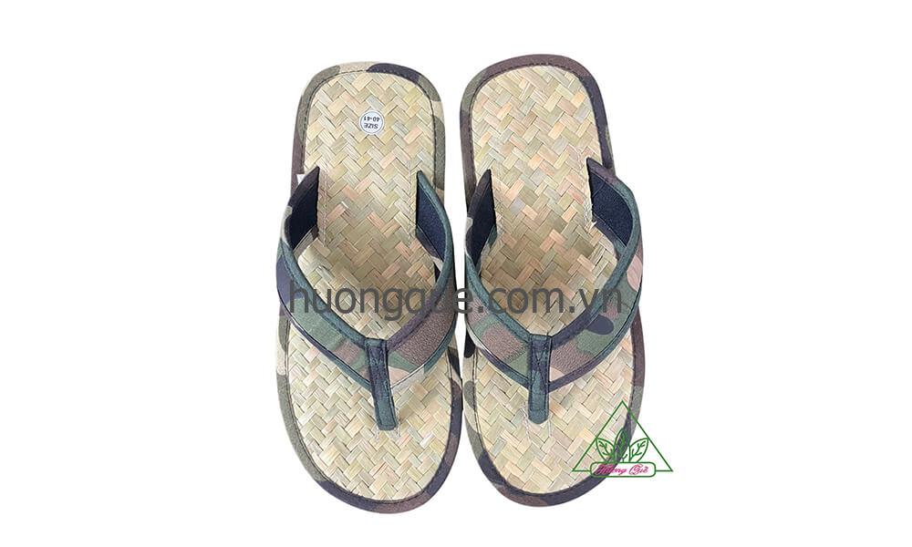 Dép cỏ bàng, quai vải lính Hương Quế - DCQ-105 - Image 54