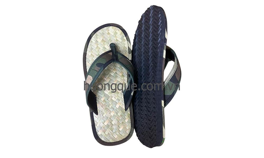Dép cỏ bàng, quai vải lính Hương Quế - DCQ-105 - Image 53