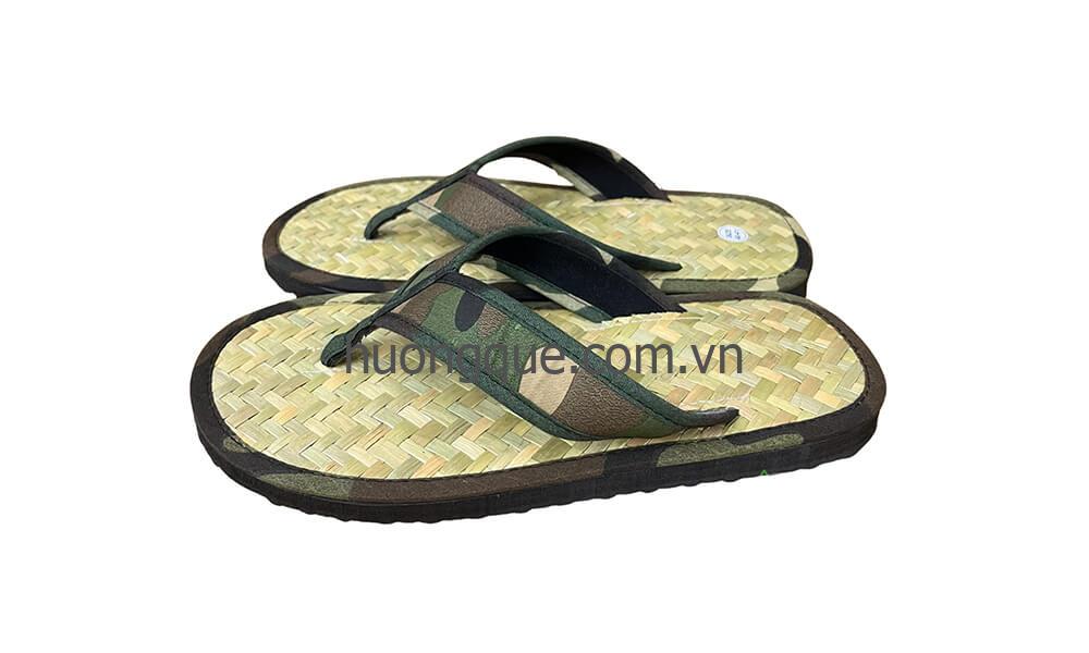 Dép cỏ bàng, quai vải lính Hương Quế - DCQ-105 - Image 52