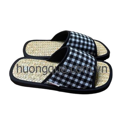Dép cỏ bàng, quai ngang caro Hương Quế - DCQ-108 - Image 53