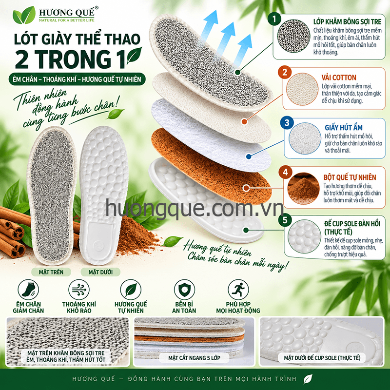Lót giày thể thao khăn bông CI-15 - Image 55
