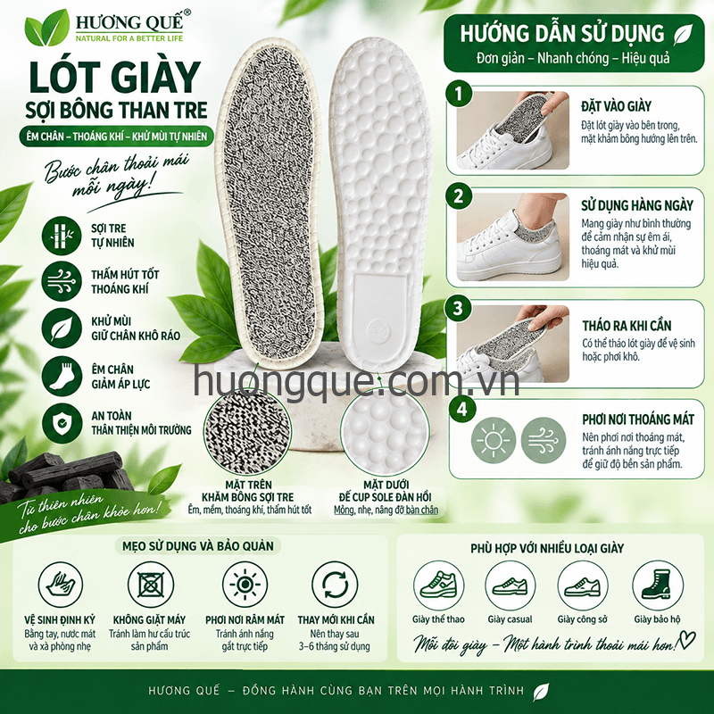 Lót giày thể thao khăn bông CI-15 - Image 56