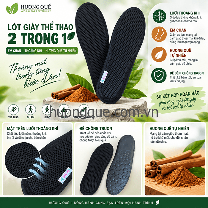 Lót giày thể thao lưới đen - CI-17 - Image 56